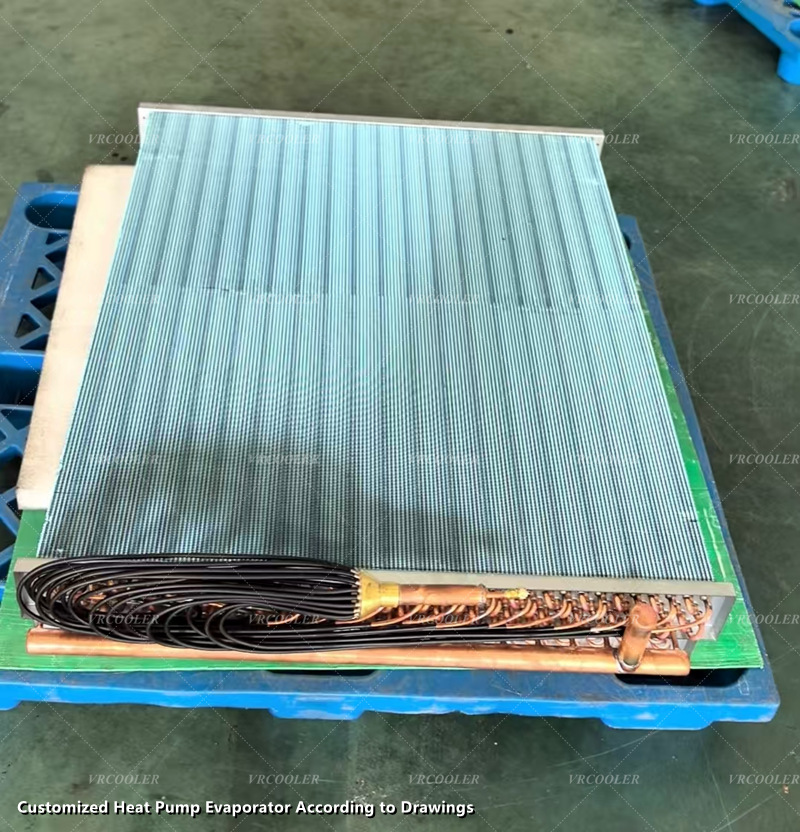 Customized Heat Pump Evaporator According to Drawings
