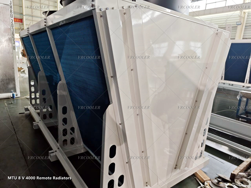MTU 8 V 4000 Remote Radiators