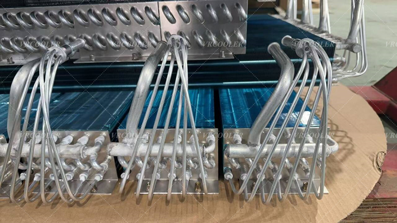 Replacing Copper Pipe Evaporator Coil with Aluminum Pipes
