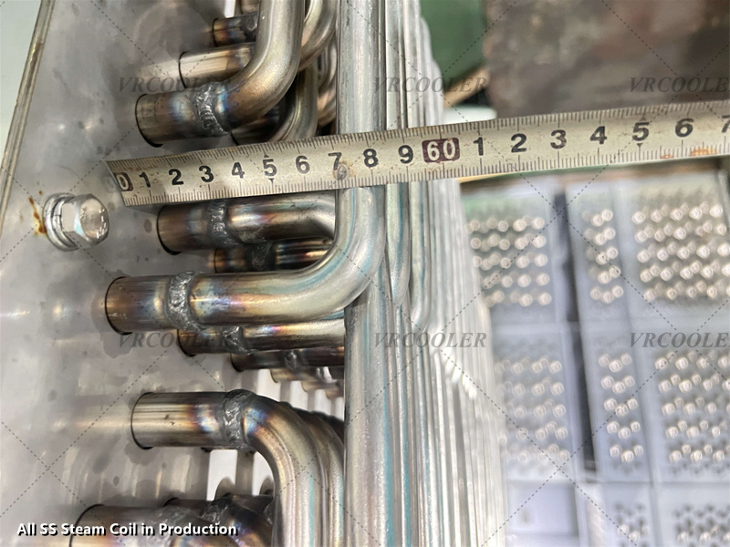 All SS Steam Coil in Production 3