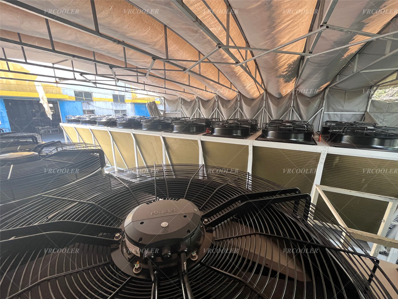 Dry Cooler for Molding Industrial Processes Free Cooling System