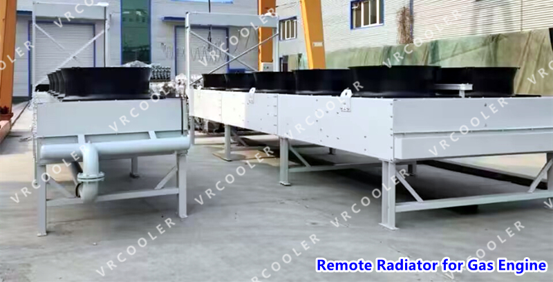 Remote Radiator for Gas Engine 1