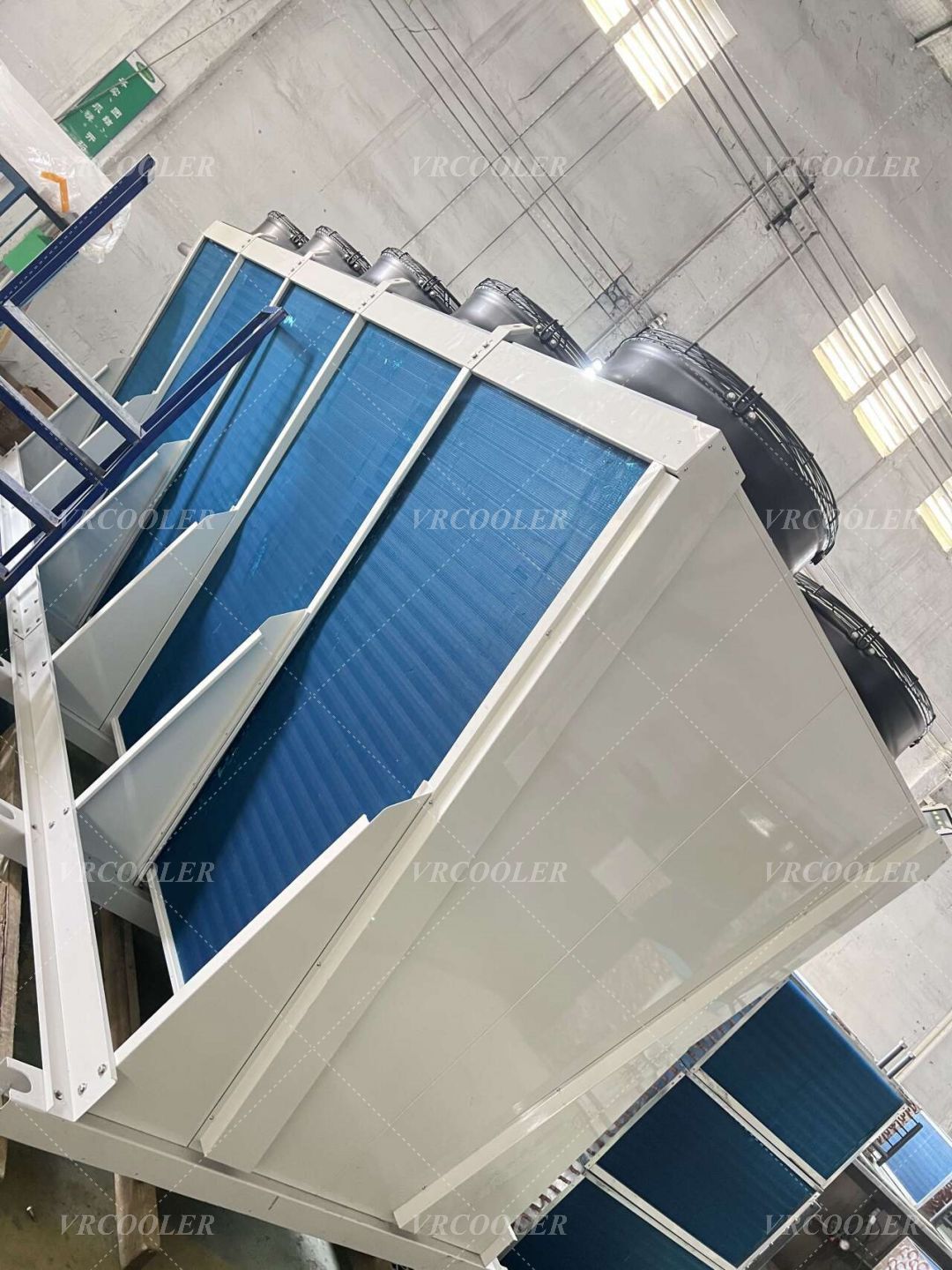 500 kW Dry Cooler for Building Heat Pump Loop Systems