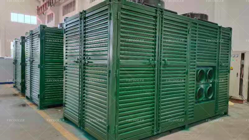 Air-Cooled Dehumidifier Used in Shipyard 