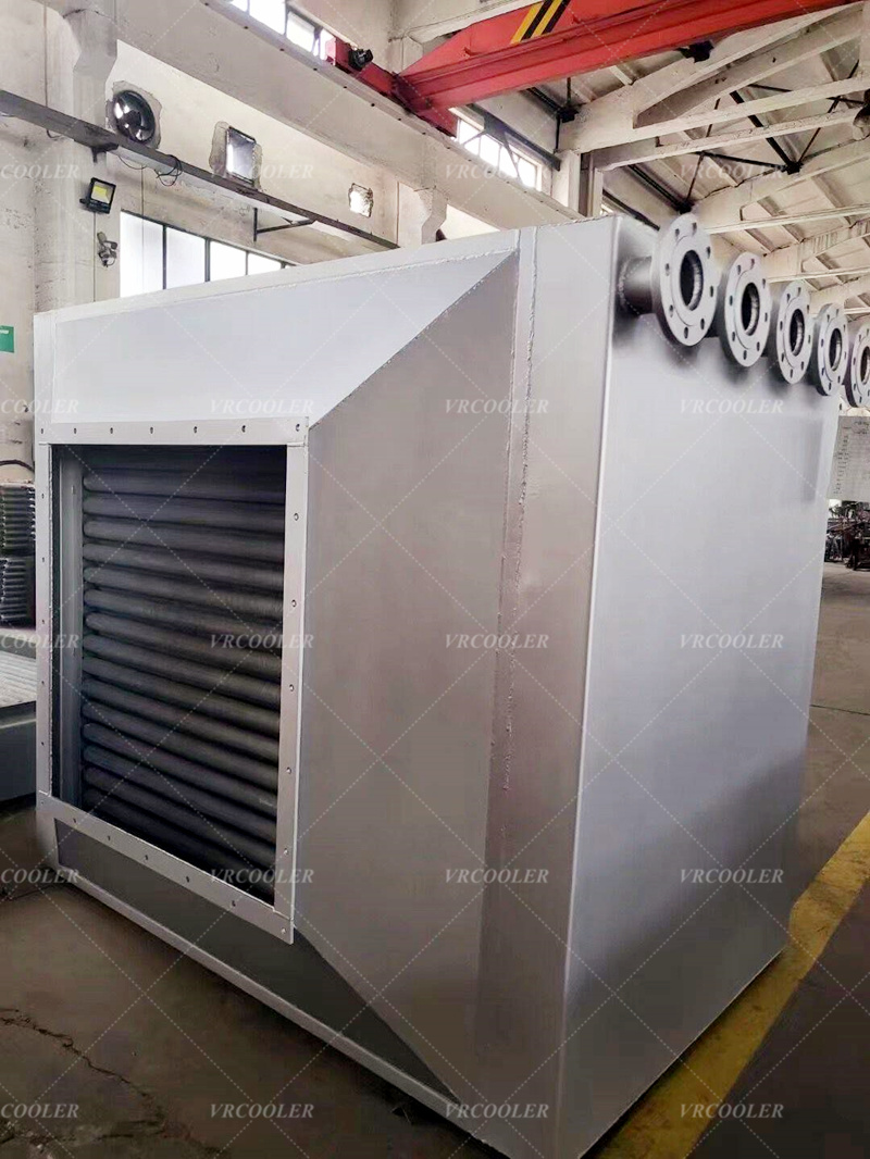 Finned Tube Heat Exchanger in Heat Recovery System