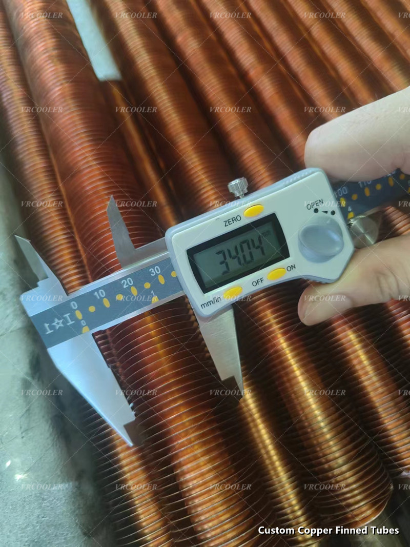 Custom Copper Finned Tubes 1