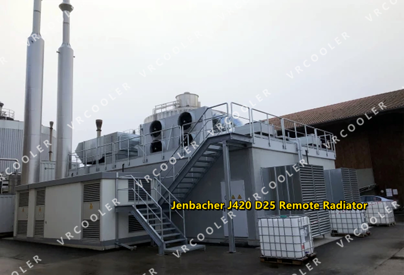 Remote Radiator for Jenbacher JGS 420 GS B82/B86 Gas Engine