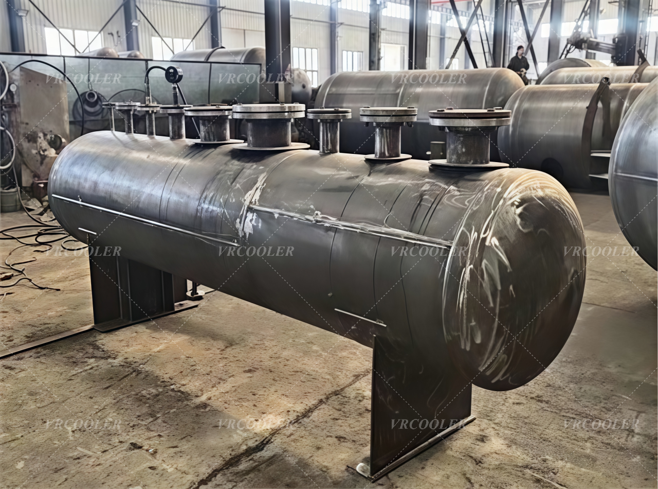 Where are steam headers commonly used?