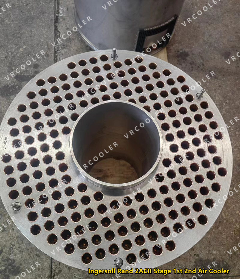 Ingersoll Rand 2ACII Stage 1st 2nd Air Cooler2