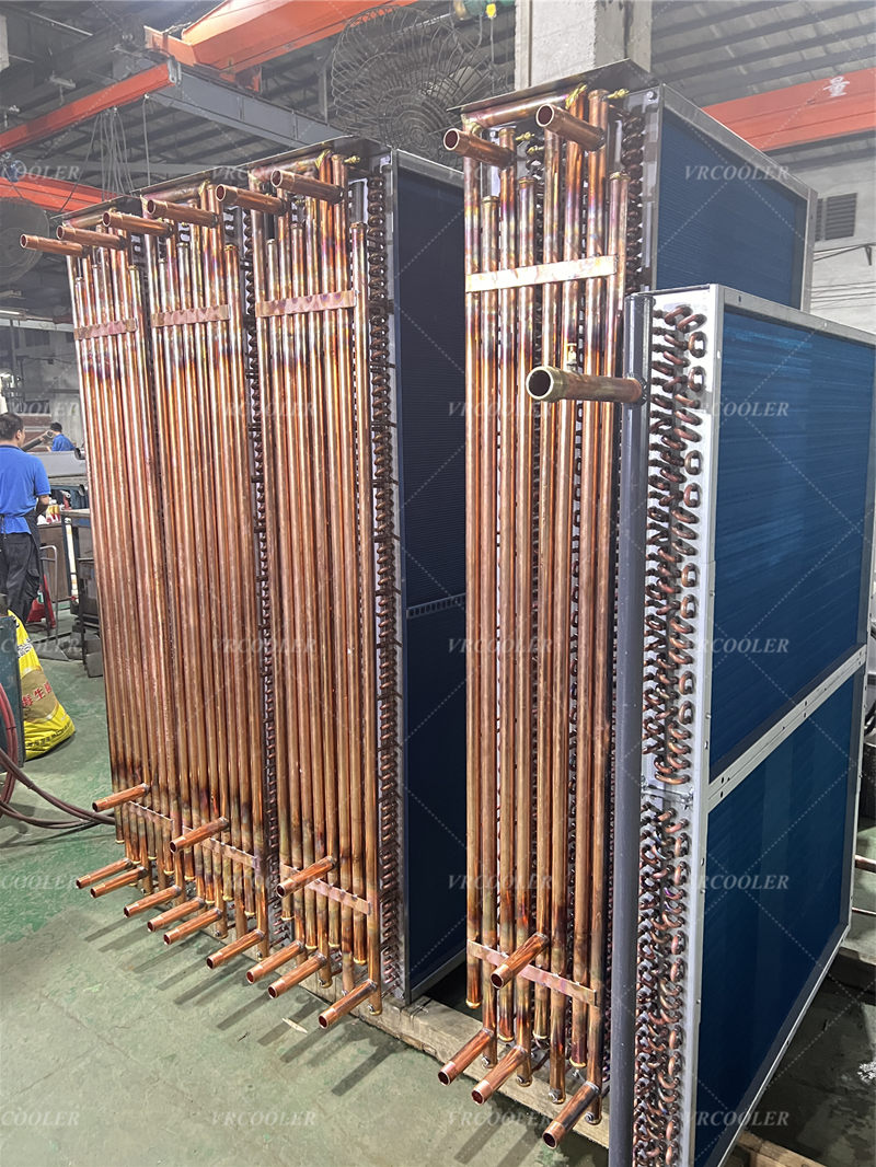 Copper Tube Aluminum Fin Condenser Coil, According to Drawing 2