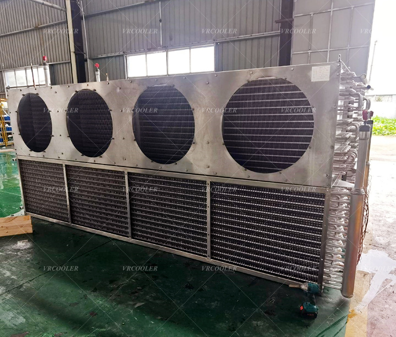 Stainless Steel Tube Blast Freezer Evaporator 2