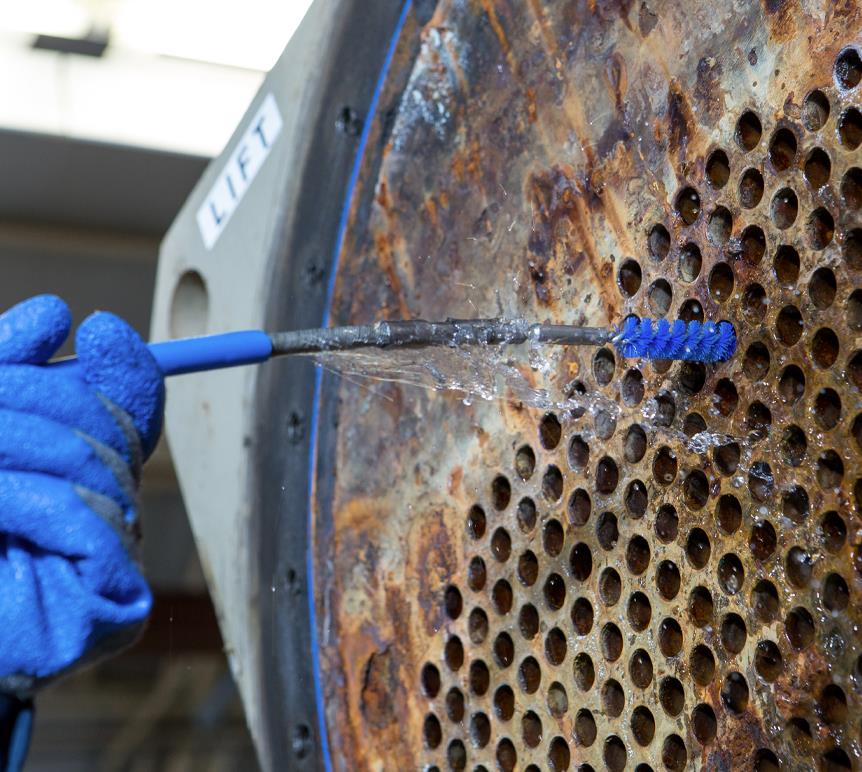 What is heat exchanger tube cleaner 