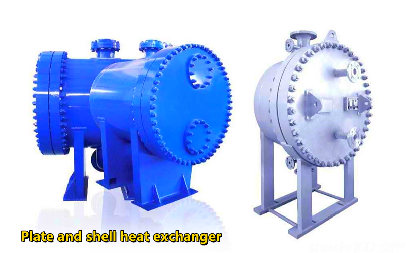 Plate and shell heat exchanger