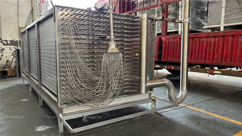SS Evaporator Coil for Tunnel Freezer
