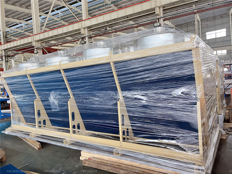 Long Lifetime V-type Dry Cooler for Offshore