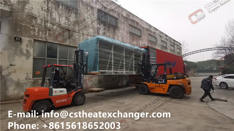 fin fan air cooled heat exchanger for immersion cooling