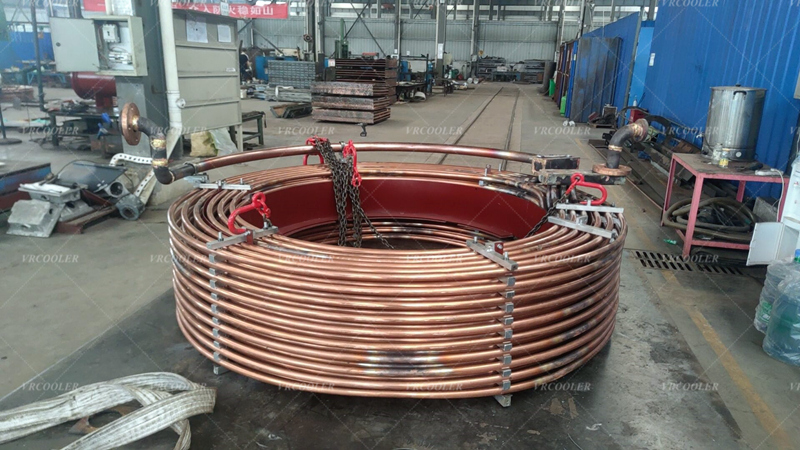 Bearing Upper Oil Cooler for Motors Cooling System