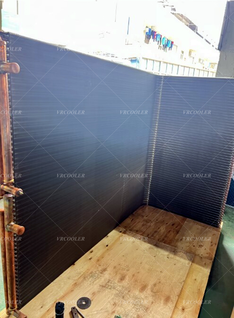 L Type Evaporator for Heat Pump