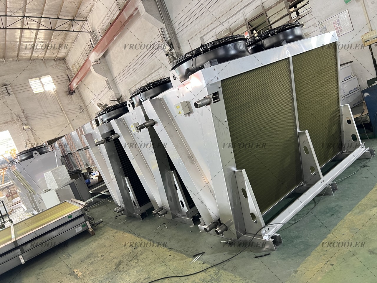 V-Frame Condenser Coils for Cooling Water in BTC Mining Applications