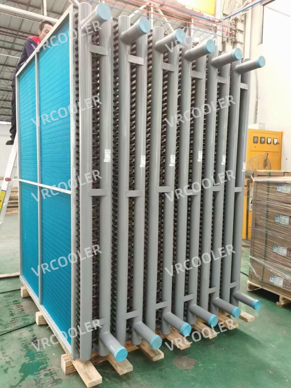 stainless tube aluminum fin coil