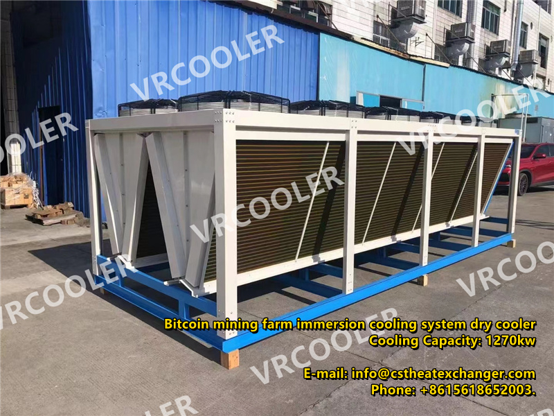 Dry Cooler for ASIC Mining