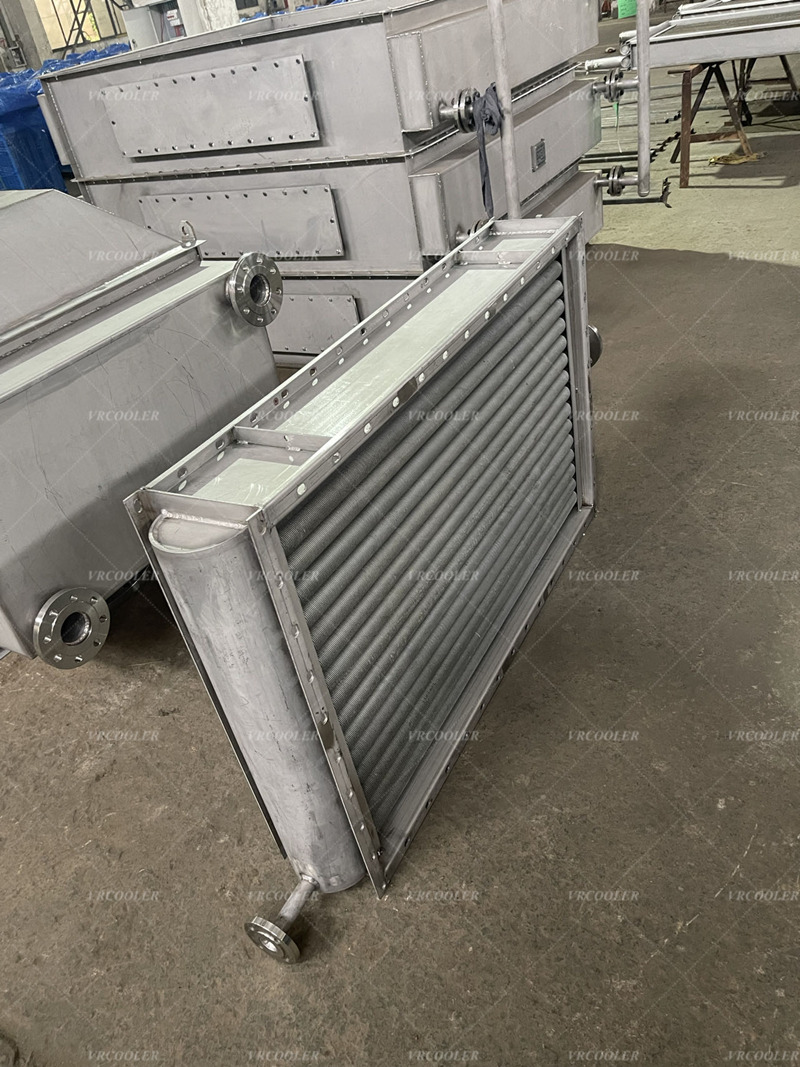 Finned Tube Steam Heat Exchanger in Above Ground Storage Tank