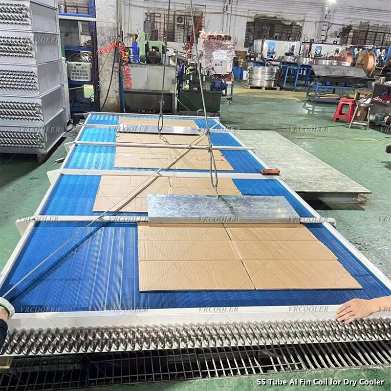 SS Tube Al Fin Coil for Dry Cooler