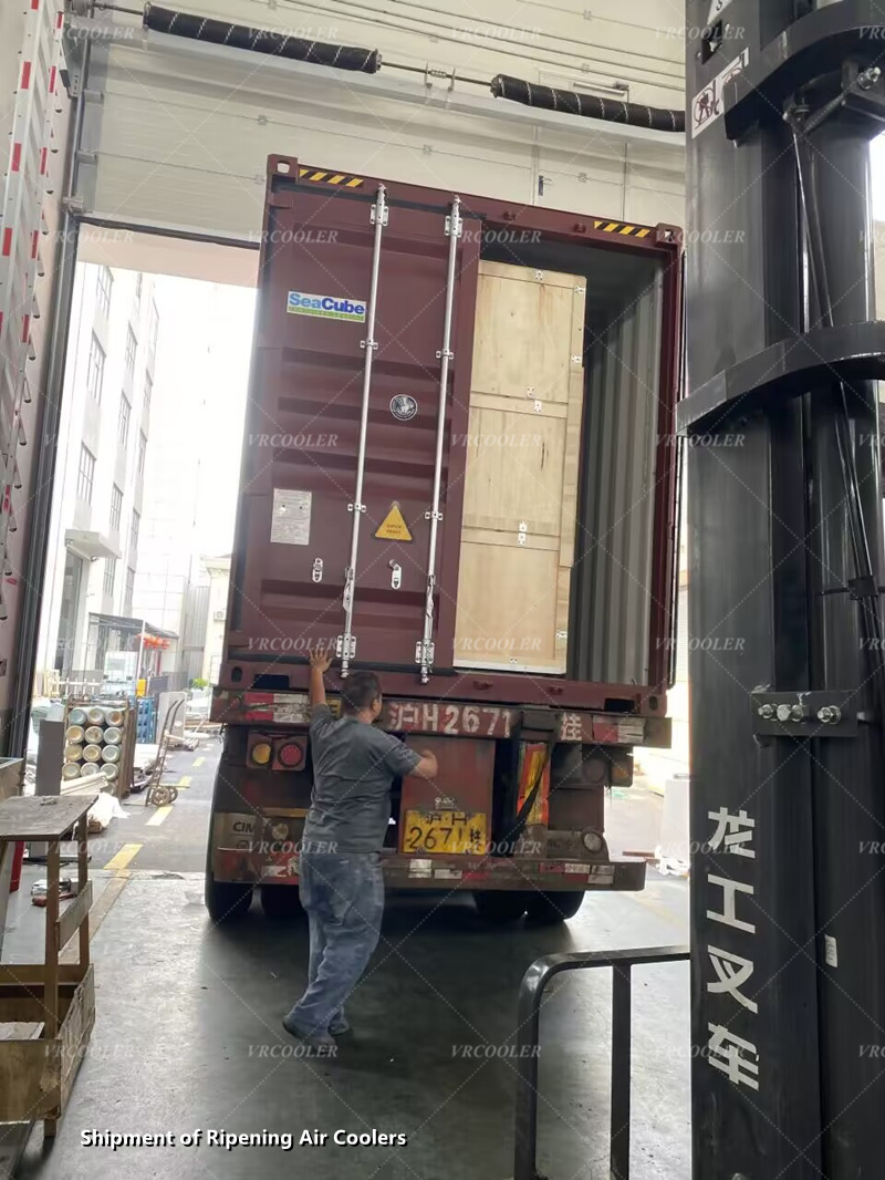 Shipment of Ripening Air Coolers