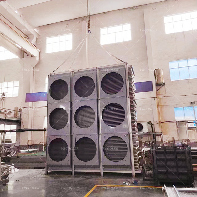 Ammonia Air Cooler with Water Defrost System for Blast Freezer