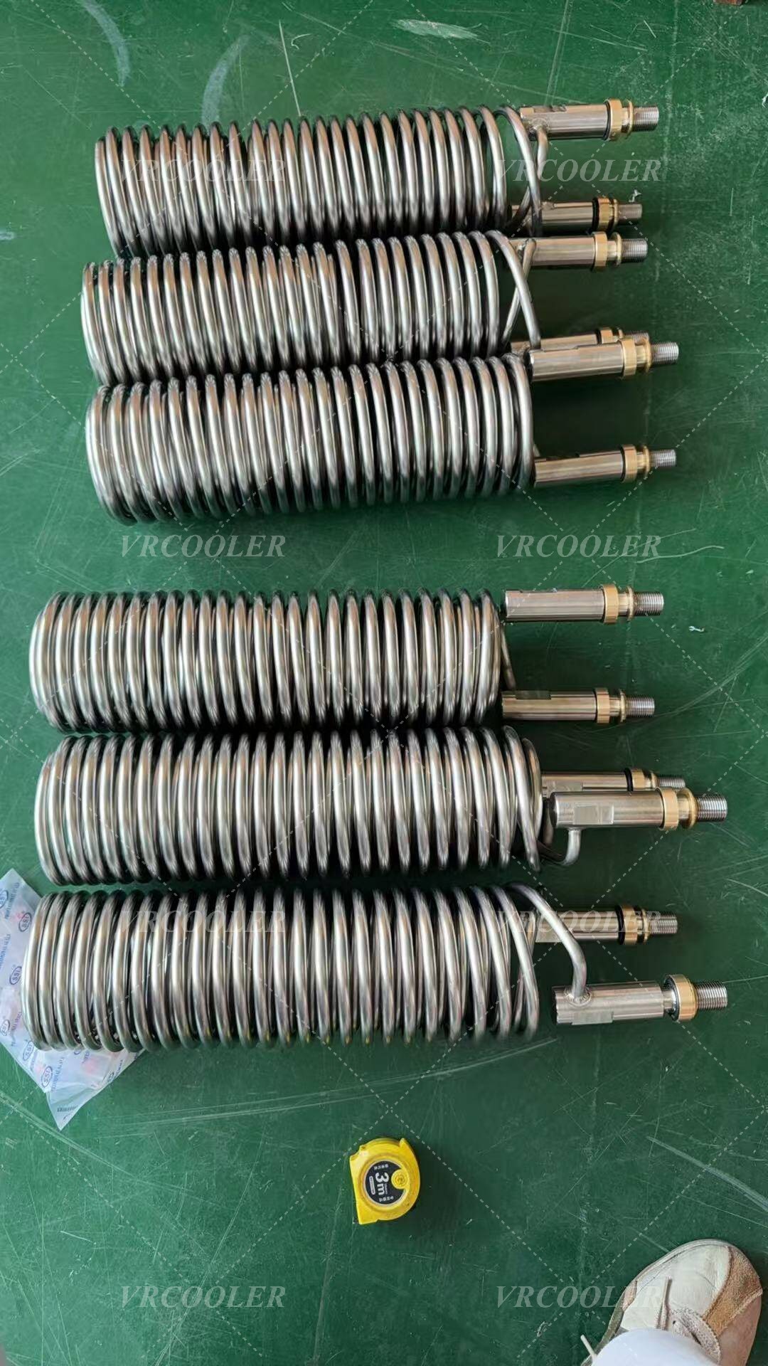 Stainless Steel Coaxial Heat Exchangers Ready for Global Delivery