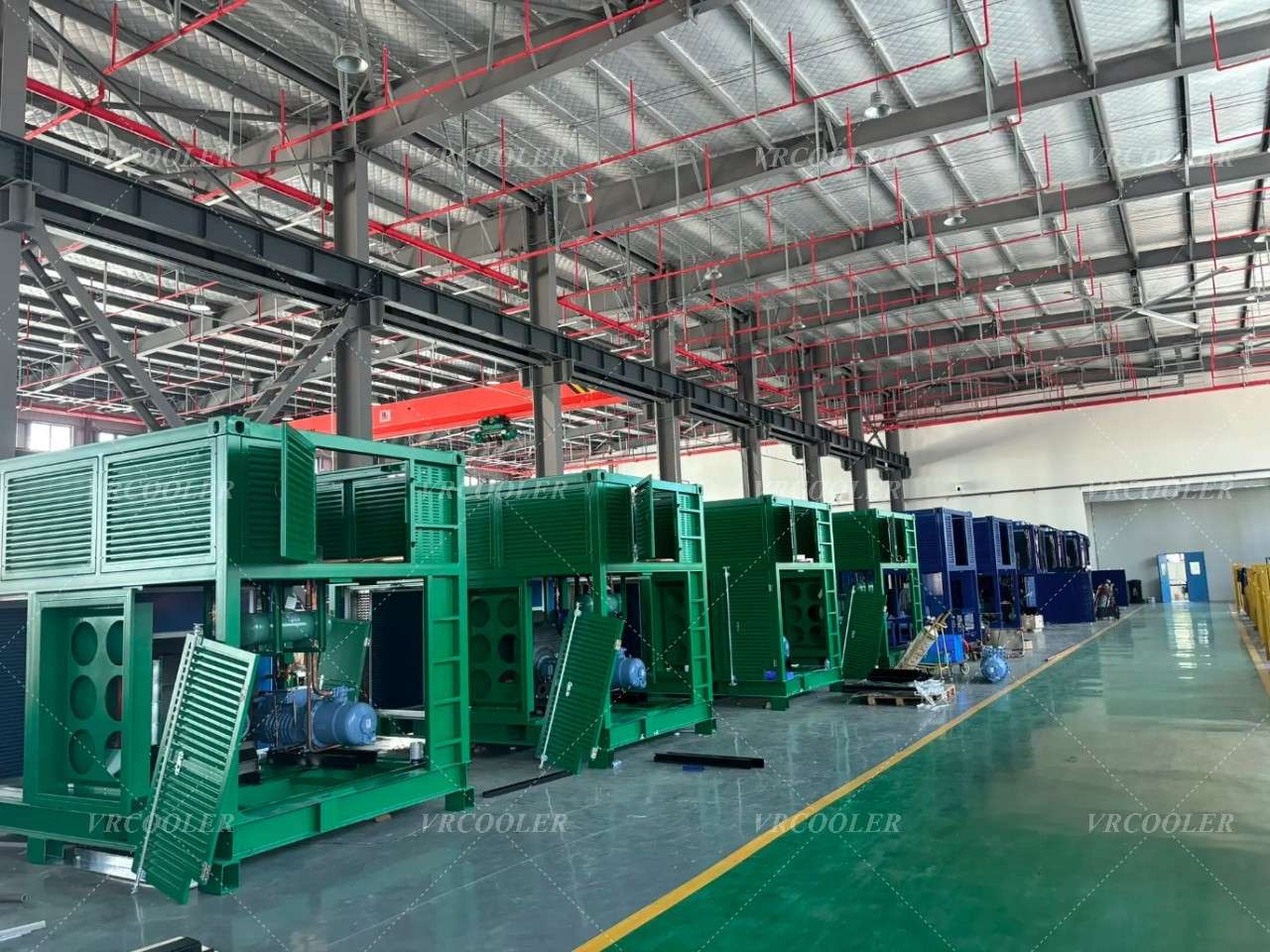 Air Cooled Dehumidifiers for Cargo Hold Painting & Corrosion Protection