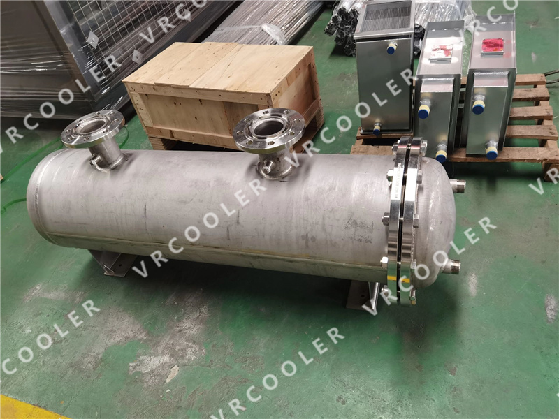 Shell and Tube Heat Exchanger (Reboiler) Used in Carbon Dioxide Removal Systems
