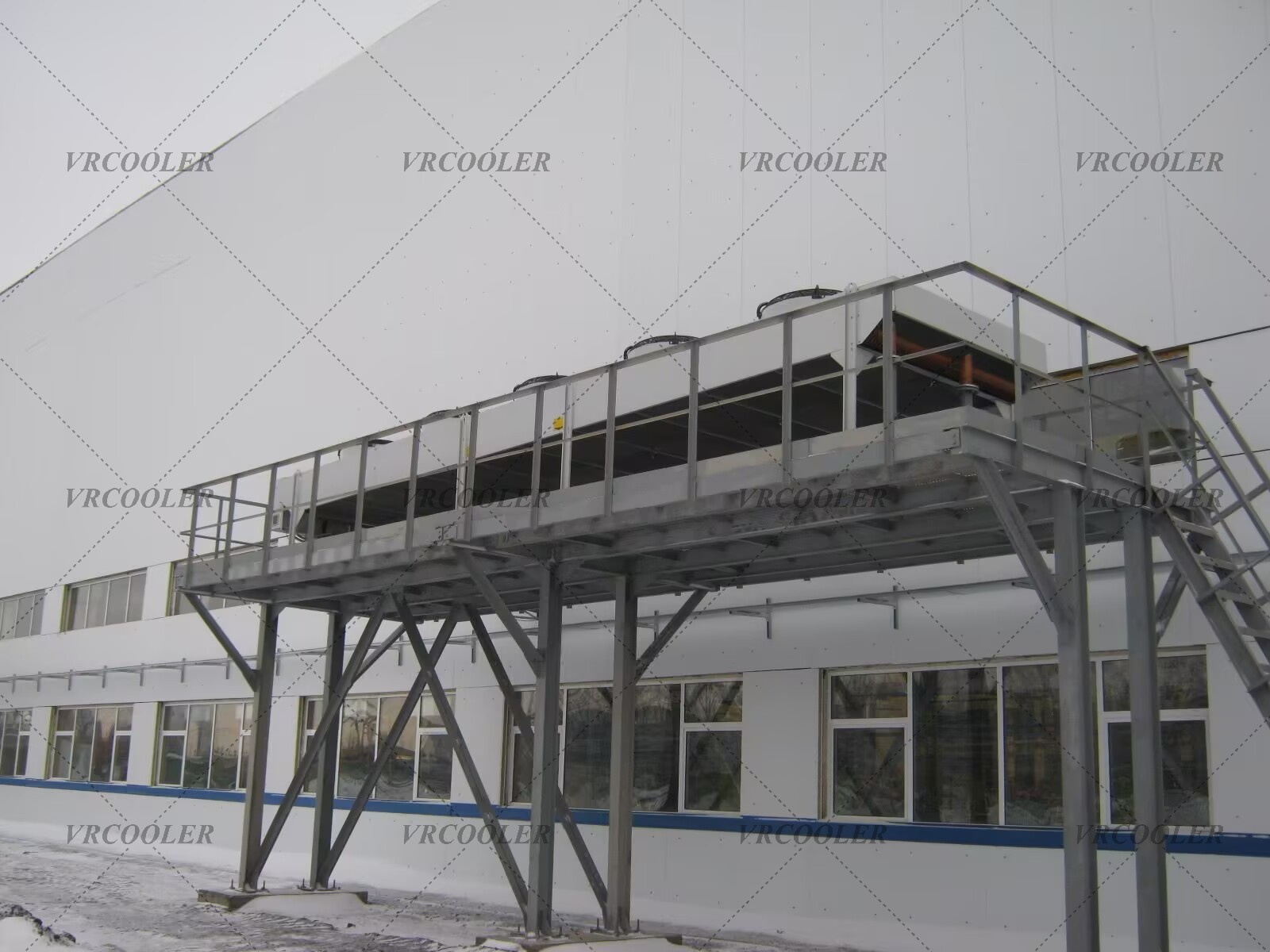 Industrial Fluid Air Cooler for SAW Flux Cooling And Packaging