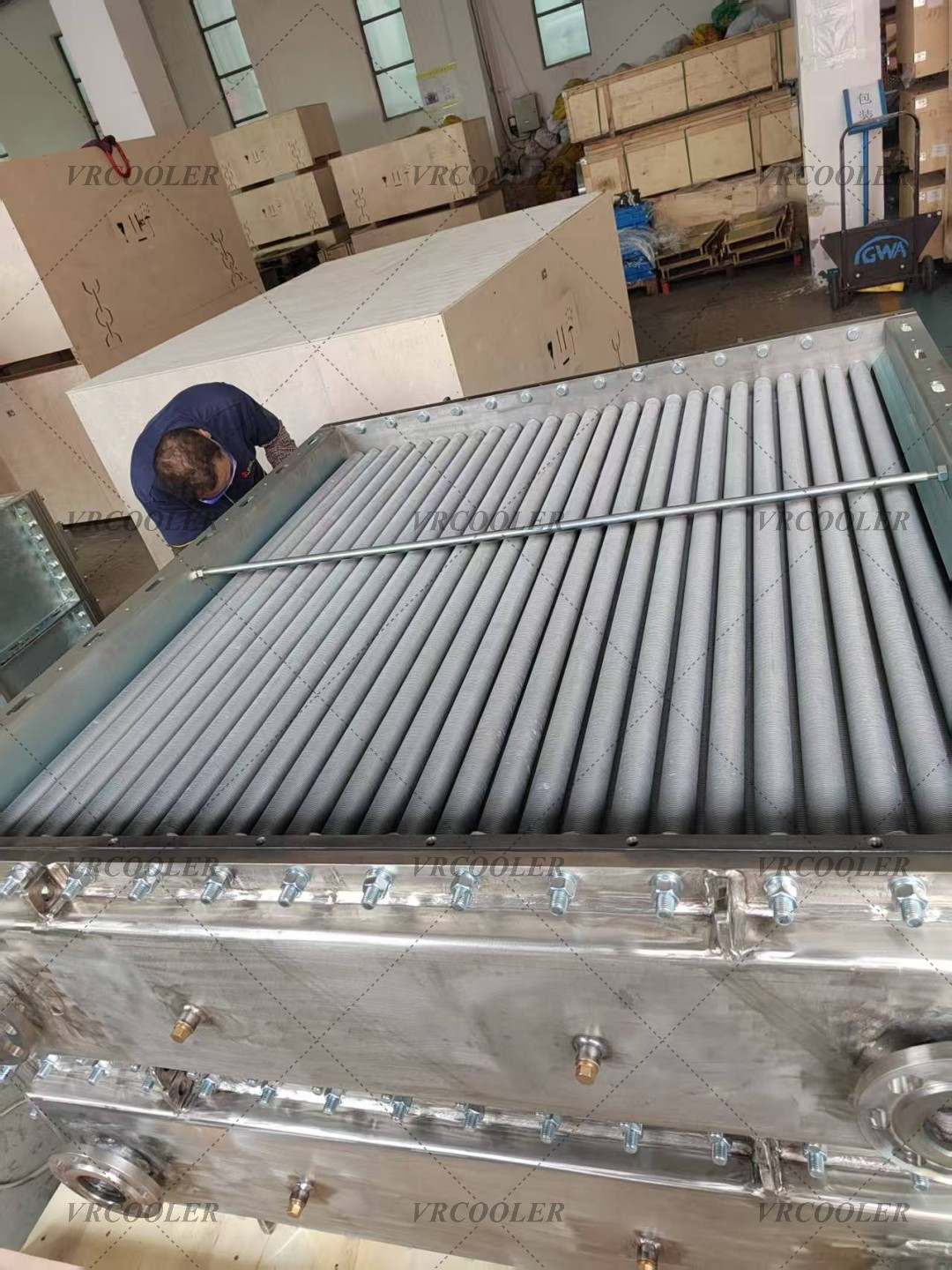 Finned Tube Air Coolers for Steam Turbine Generators