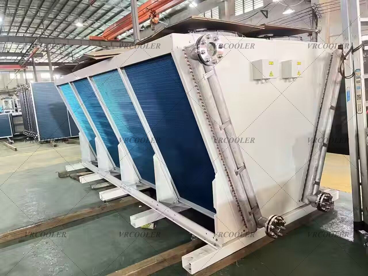 500 kW Dry Cooler for Building Heat Pump Loop Systems