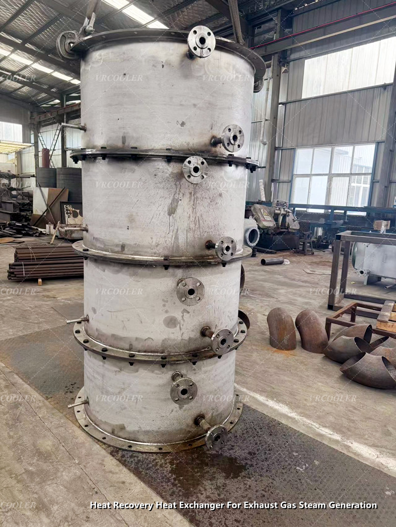 Heat Recovery Heat Exchanger For Exhaust Gas Steam Generation