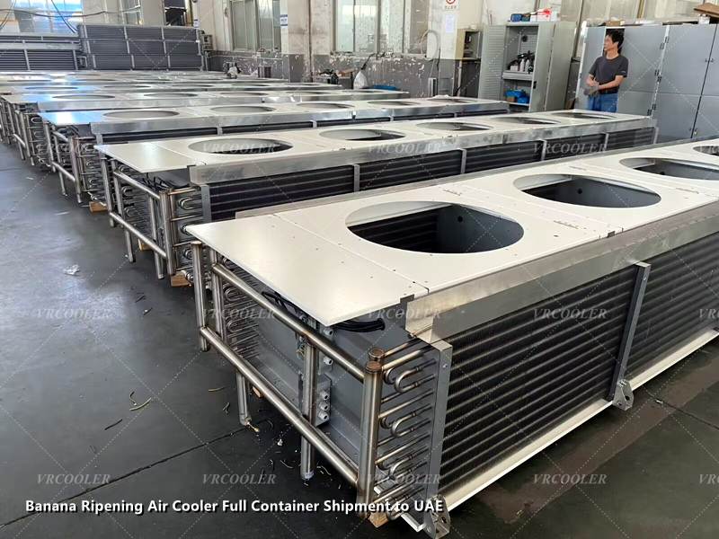 Evaporator used in Banana Ripening Warehouse
