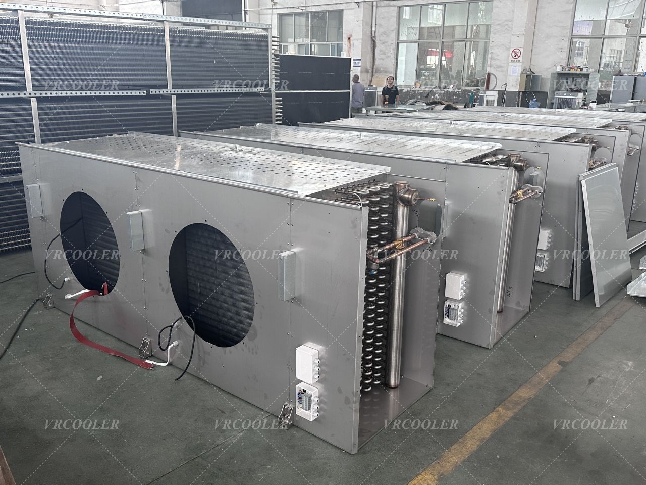 What applications is this NH₃ evaporator suitable for?