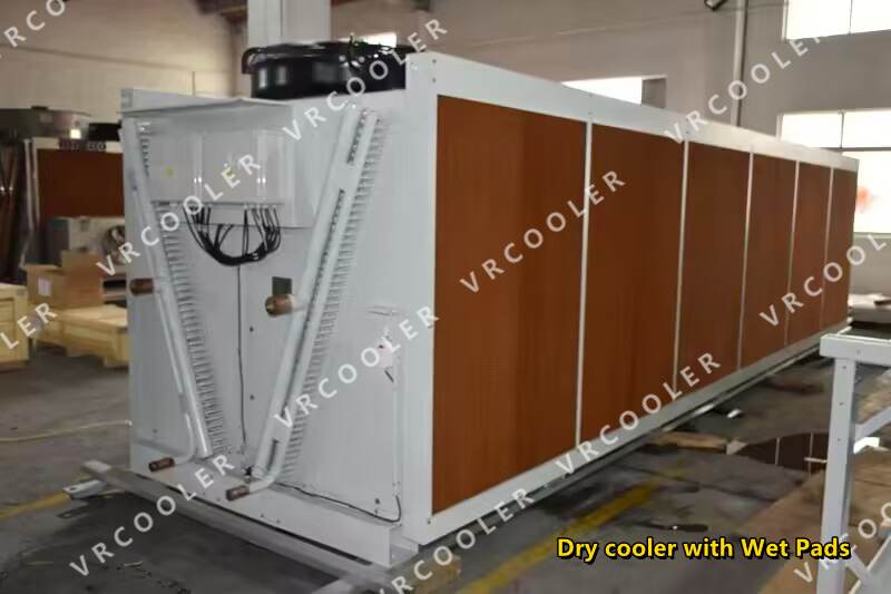 Dry cooler with Wet Pads 2