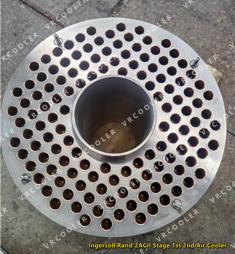 Ingersoll Rand 2ACII Stage 1st 2nd Air Cooler 1