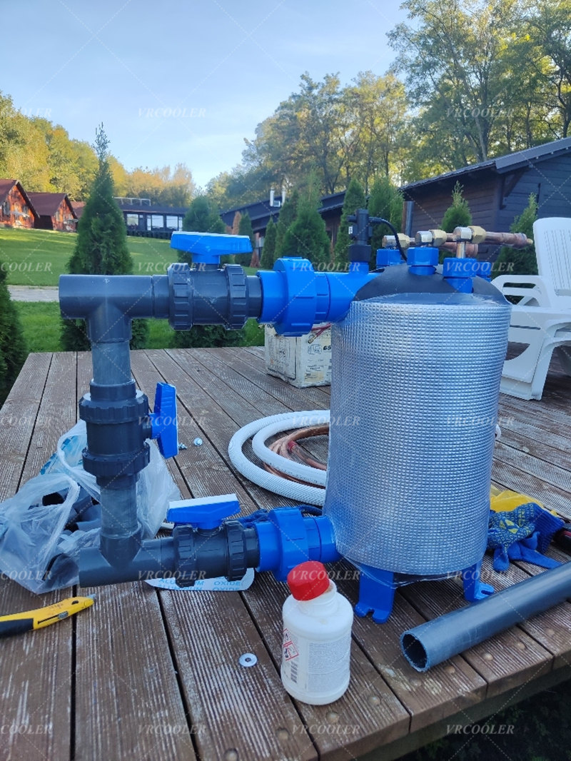 Sea Water Heat Exchanger To Heat The Seawater Swimming Pool 2