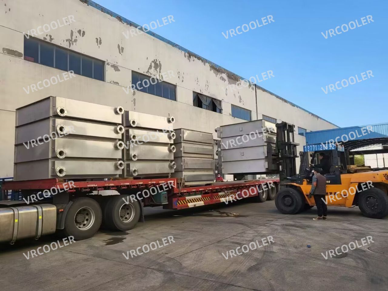 Finned Tube Heat Exchanger for Heating, Cooling and Condensing in Palm Oil Production