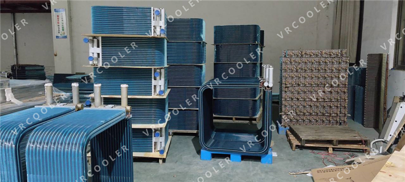 evaporator coil in cassette AC unit