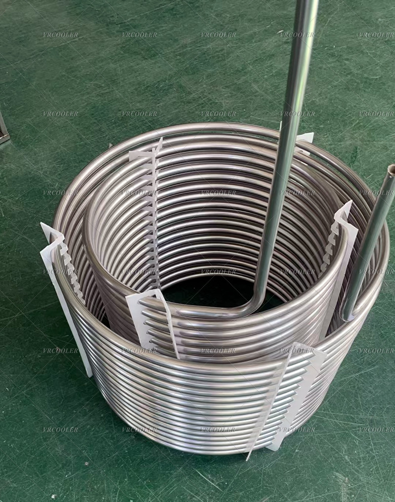 Ss Cooling Coil Use To Cool Beverage Food Juice