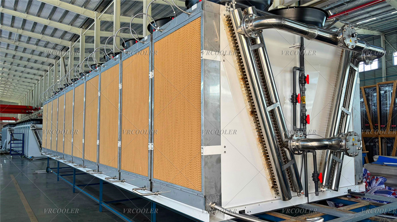Application of Dry Cooling Towers with Adiabatic Cooling
