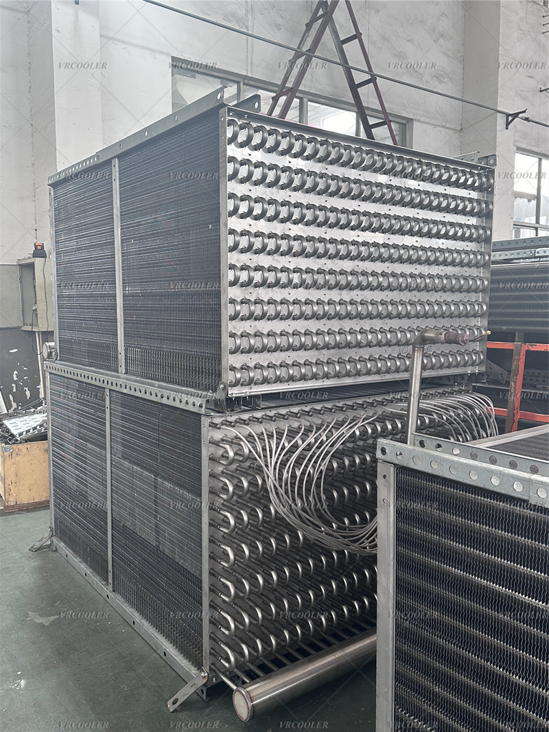 Evaporator for Individual Quick Freezing (IQF) Freezers in the Food Industry
