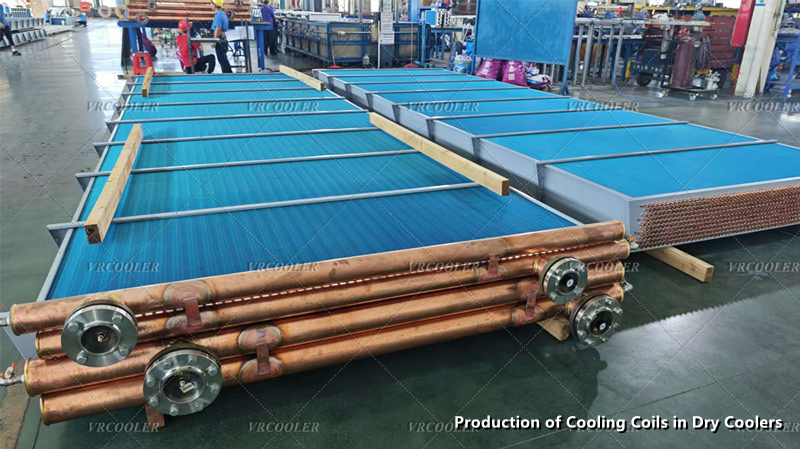 Production of Cooling Coils in Dry Coolers