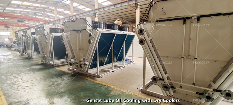 Genset Lube Oil Cooling with Dry Coolers 2