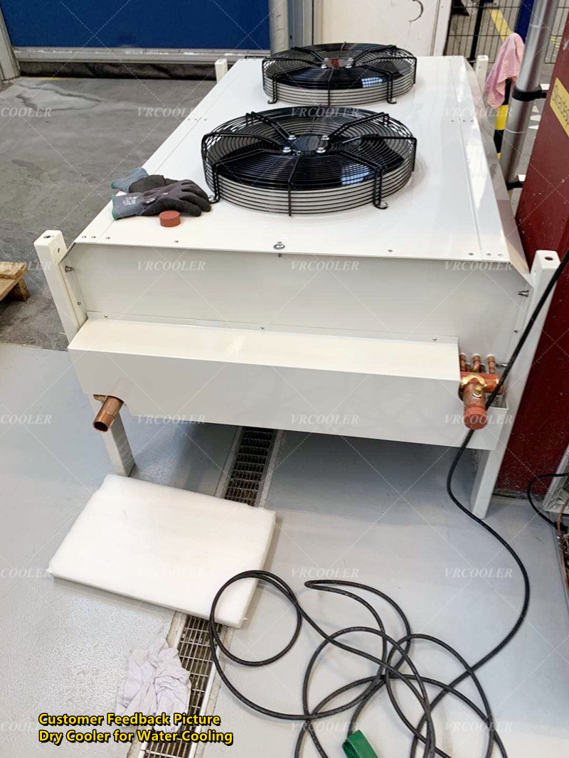 Customer Feedback Picture Dry Cooler for Water Cooling