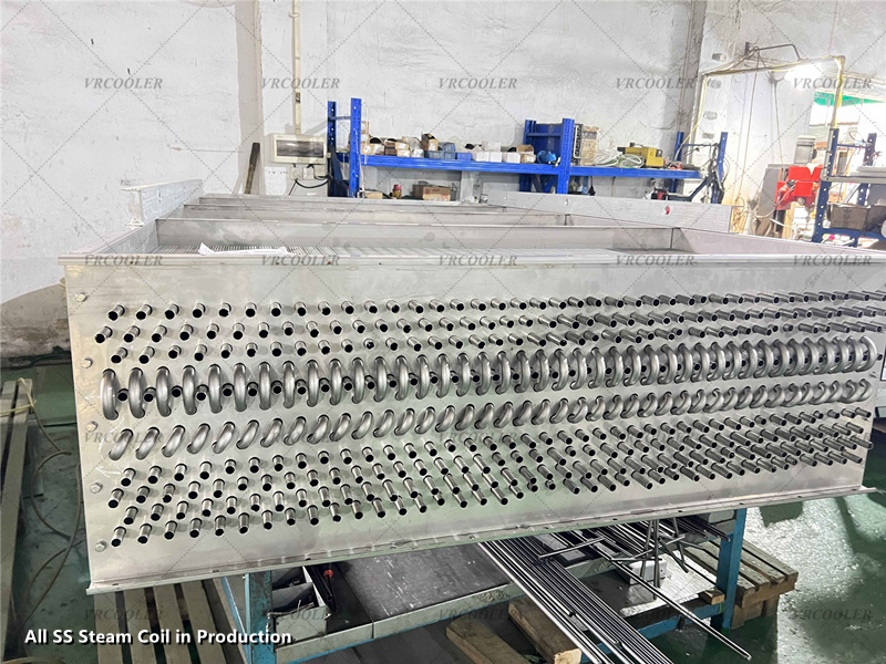 All SS Steam Coil in Production 1